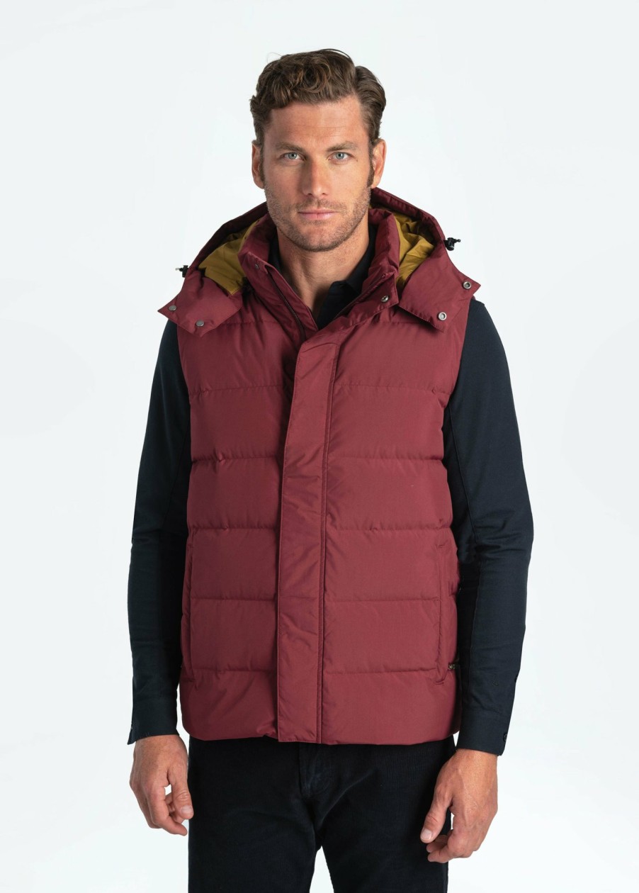 MEN Lole Outerwear | Odin Down Vest - Truffle