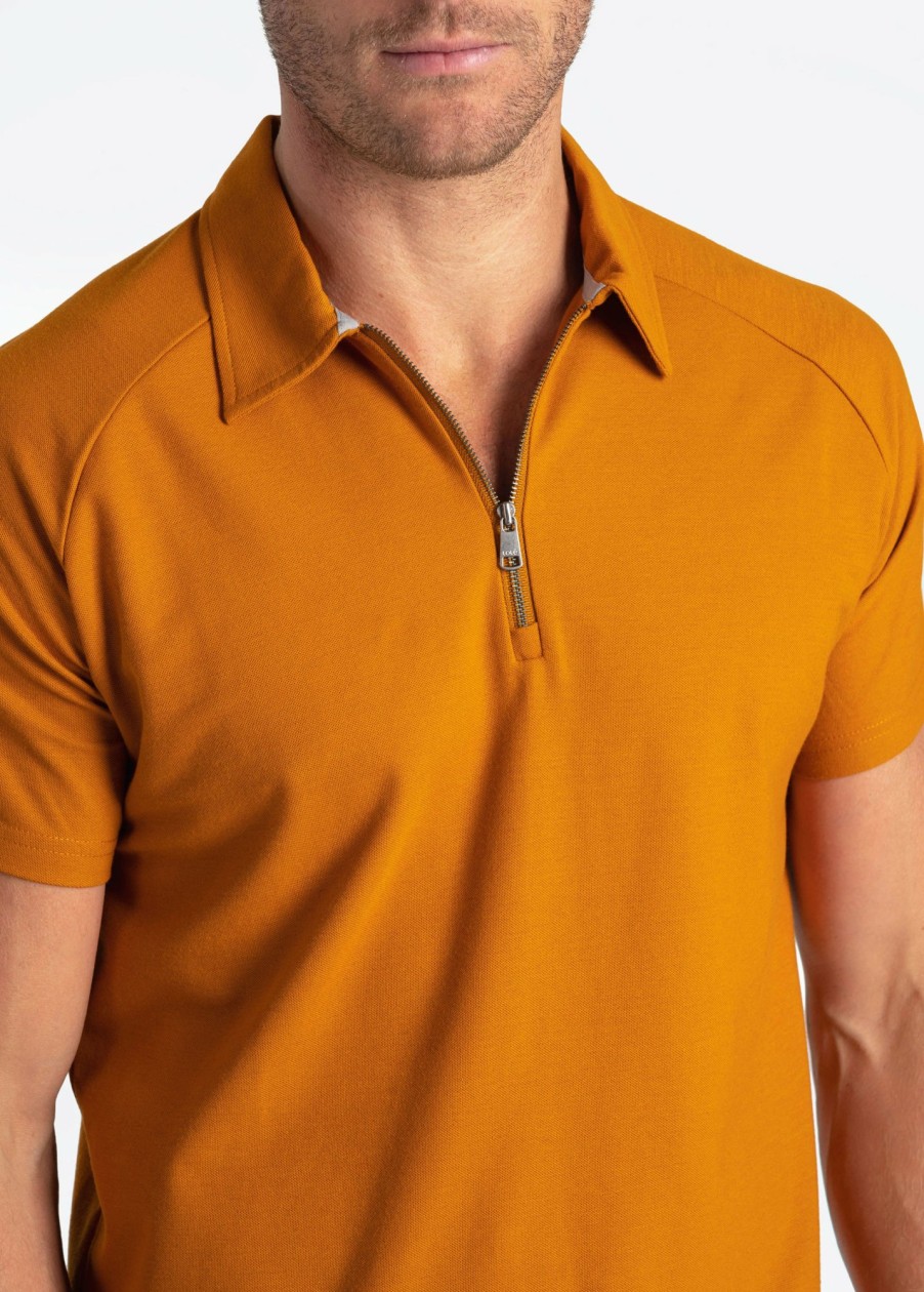 MEN Lole T-shirts & Hoodies | Colin Polo Short Sleeve - Sepia