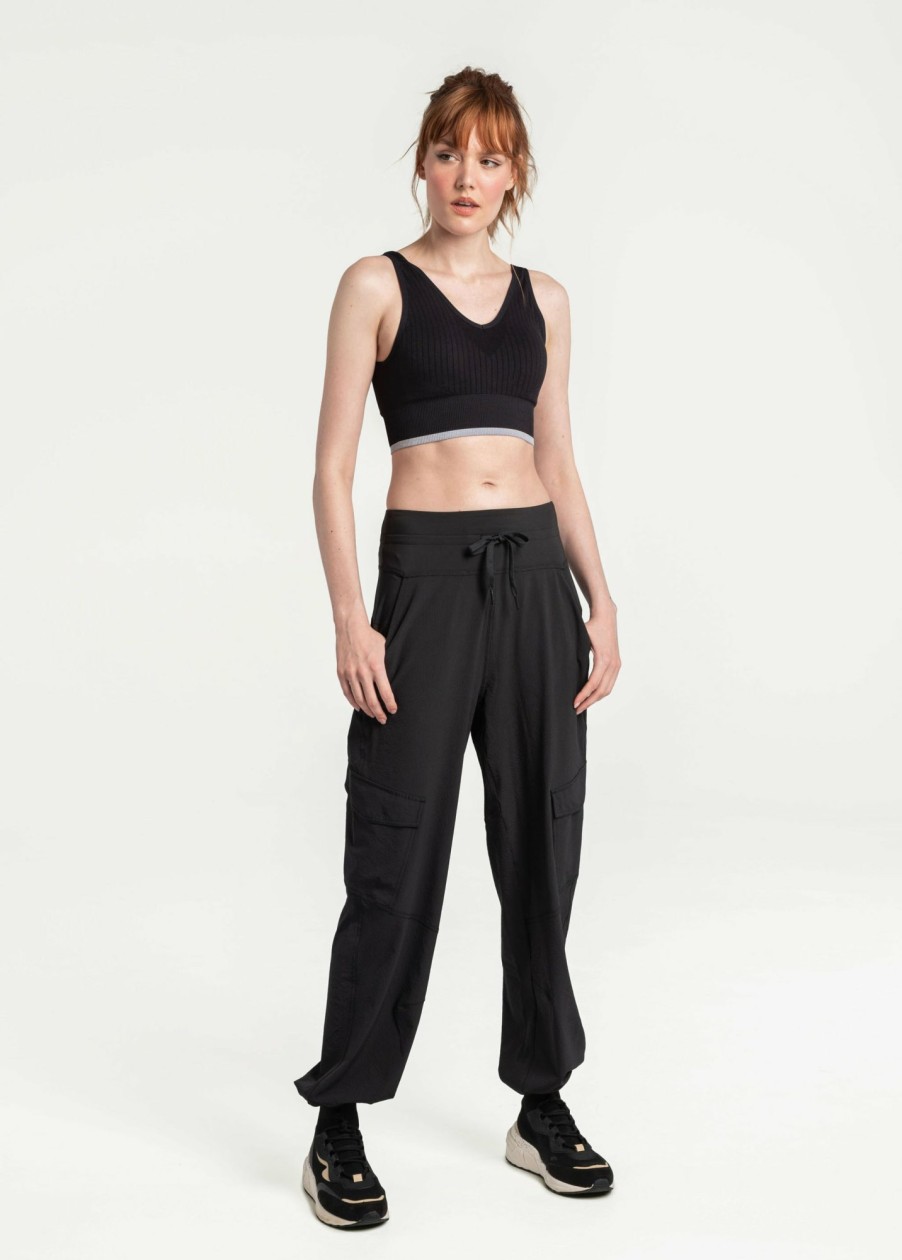 WOMEN Lole Joggers & Pants | Momentum Cargo Pants - Black