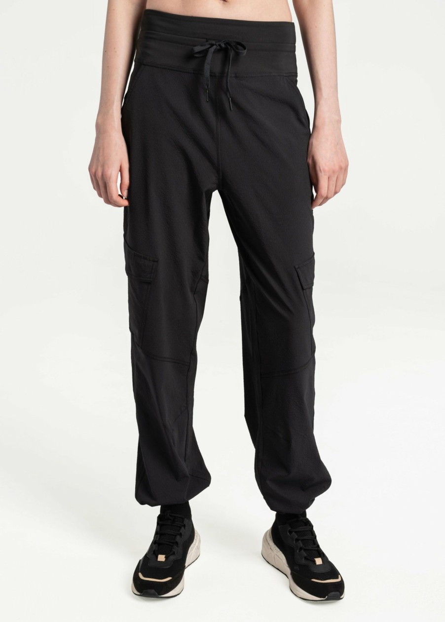 WOMEN Lole Joggers & Pants | Momentum Cargo Pants - Black