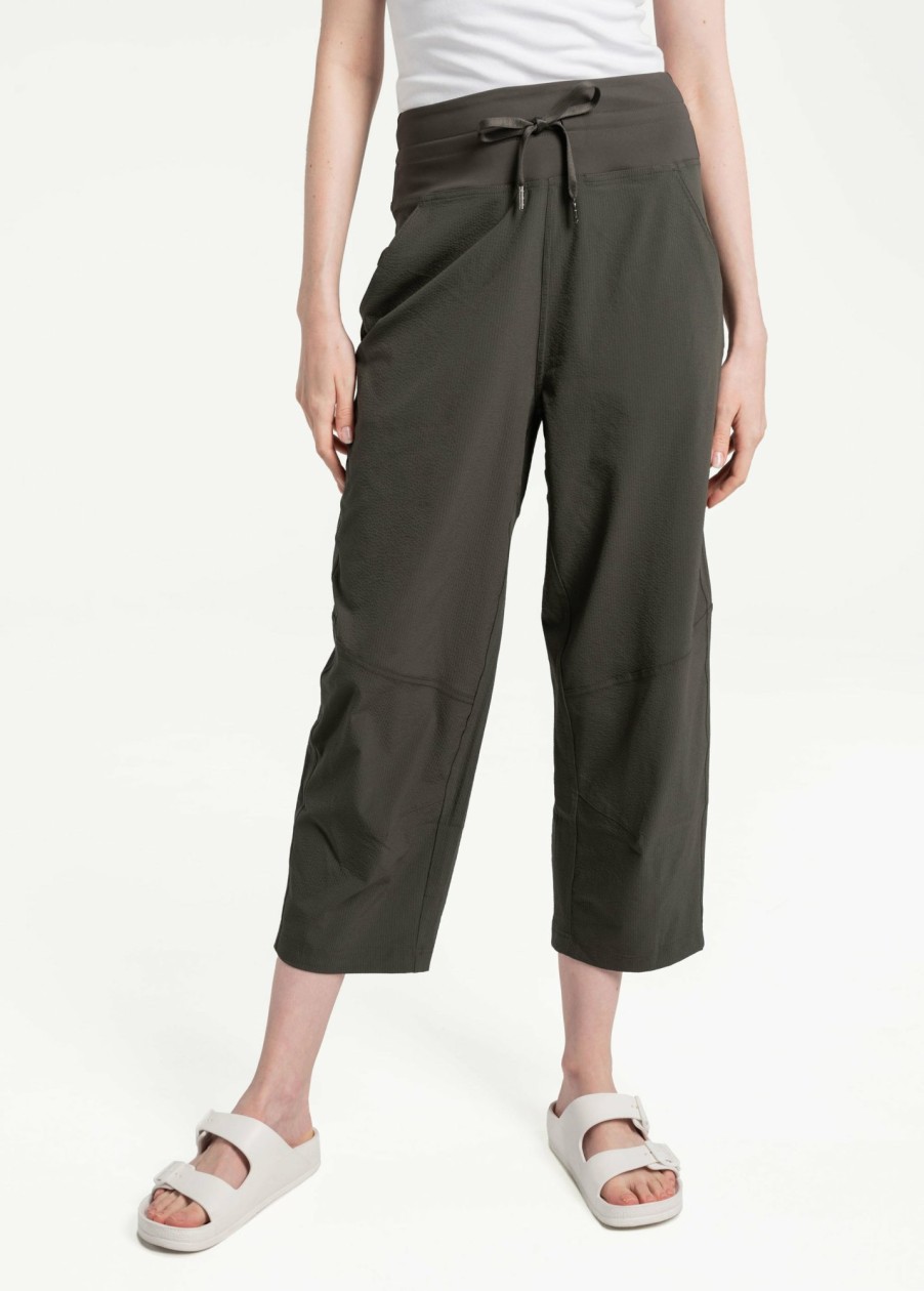 WOMEN Lole Joggers & Pants | Momentum Crops - Olive