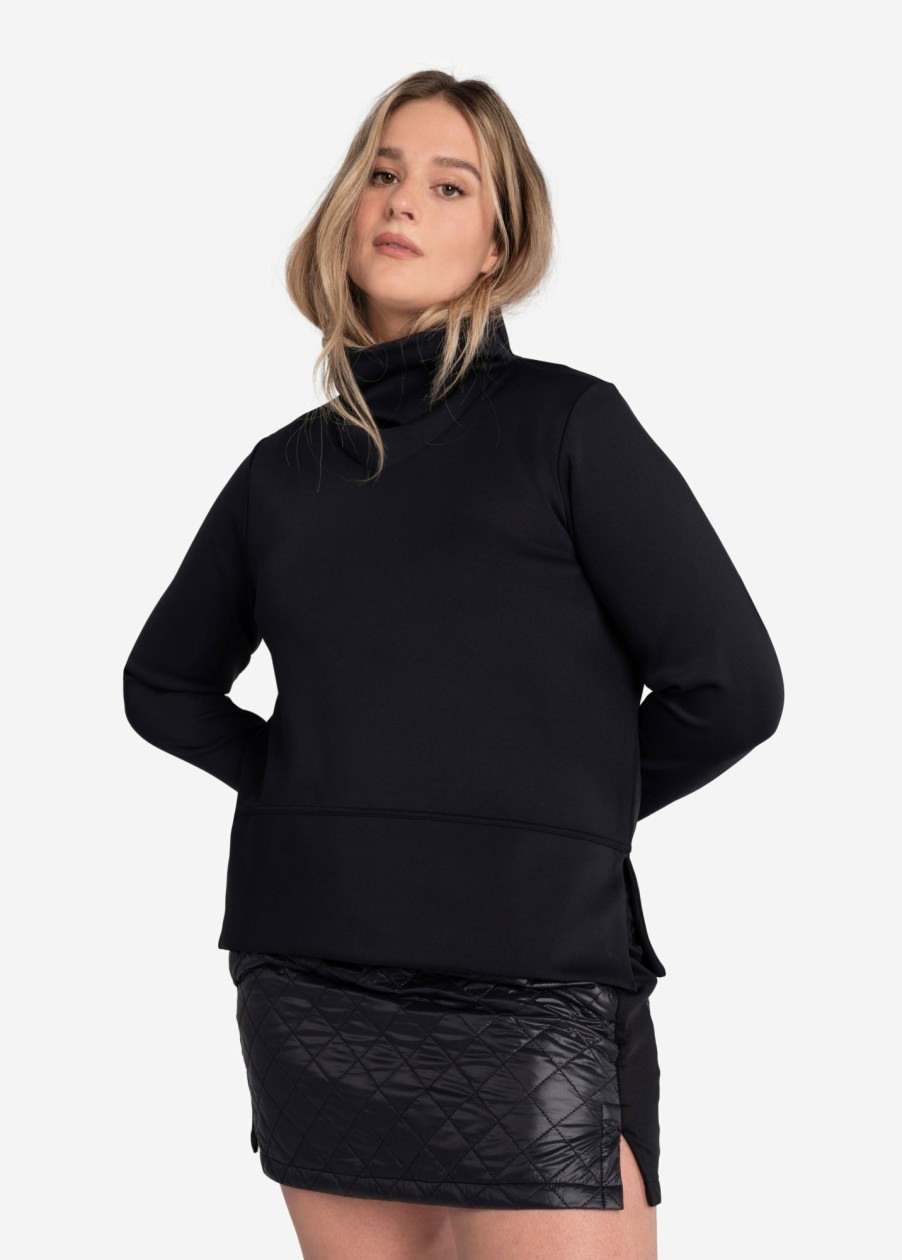 WOMEN Lole Hoodies & Sweaters | Spacer Long Sleeves - Black