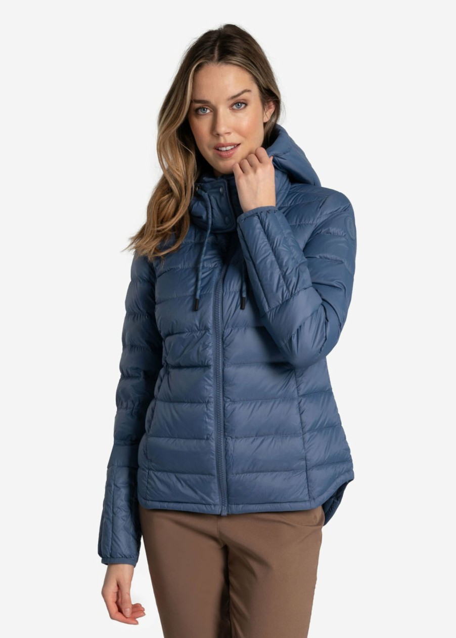 WOMEN Lole Mid-season Jackets | Emeline Down Jacket - Ironstone