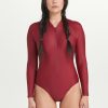 WOMEN Lole Swimwear | Ocean One Piece - Saffron