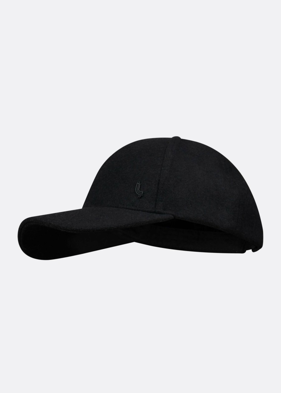 WOMEN Lole Outerwear | Cambridge Wool Dad Cap - Black