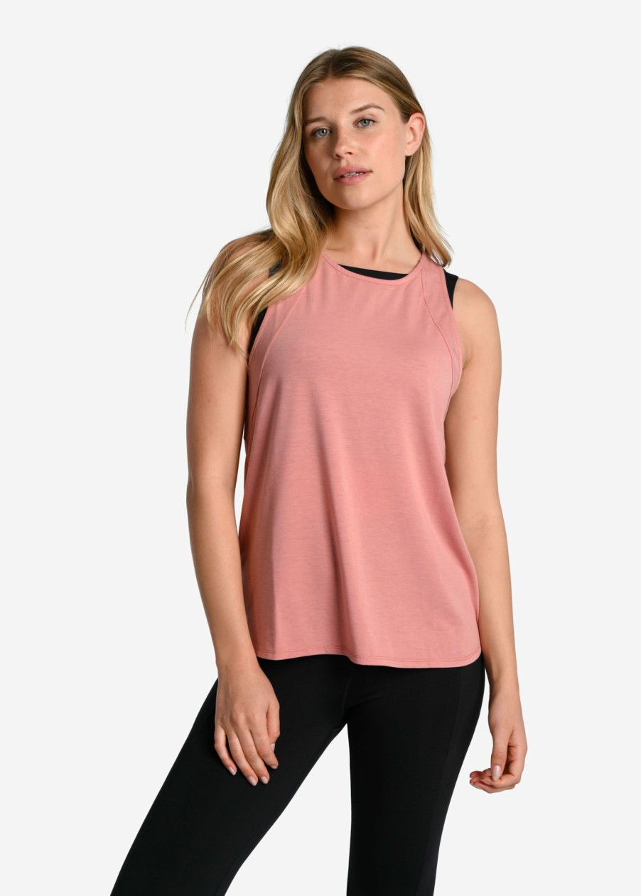 WOMEN Lole Tees & Tanks | Performance Wool Moisture- Wicking Tank Top - Peony