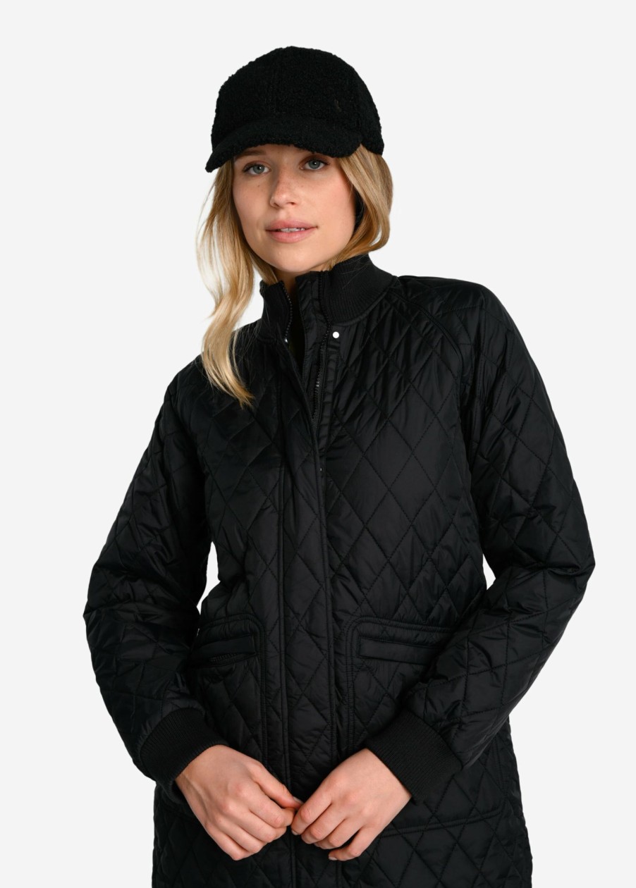 WOMEN Lole Outerwear | Teddy Edition Ball Cap - Black