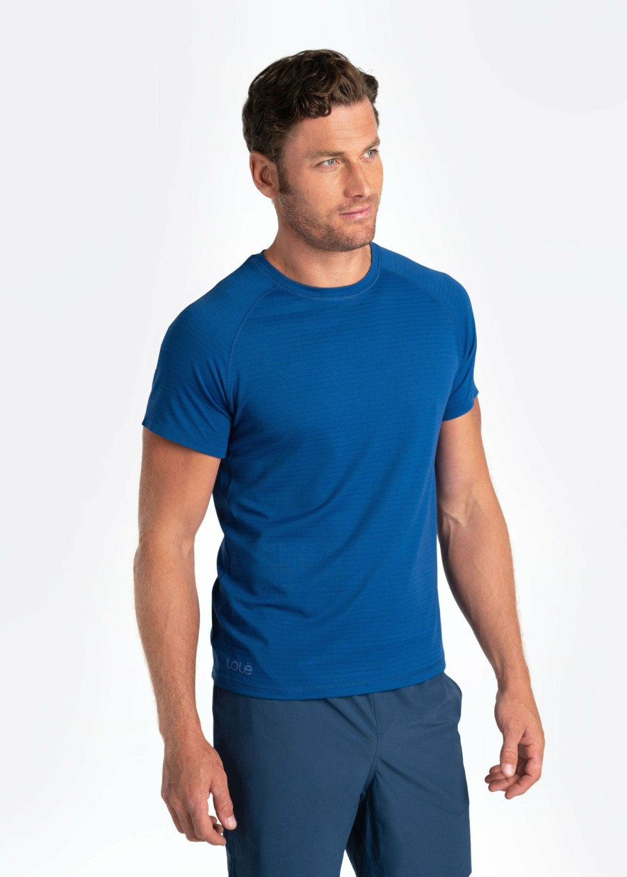 MEN Lole T-shirts & Hoodies | Jasper Short Sleeve - Limoges