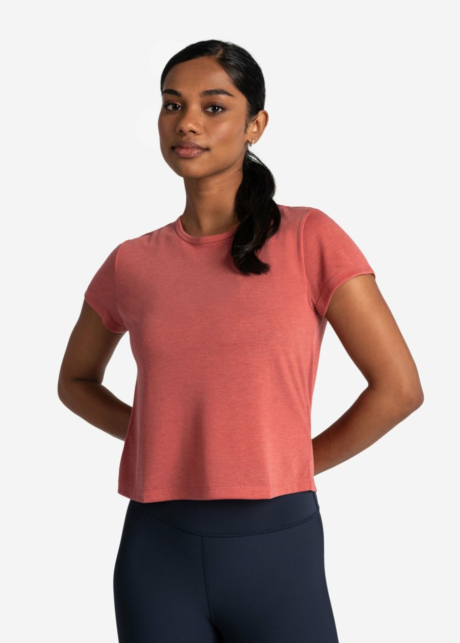 WOMEN Lole Tees & Tanks | Everyday Short Sleeve - Cerise