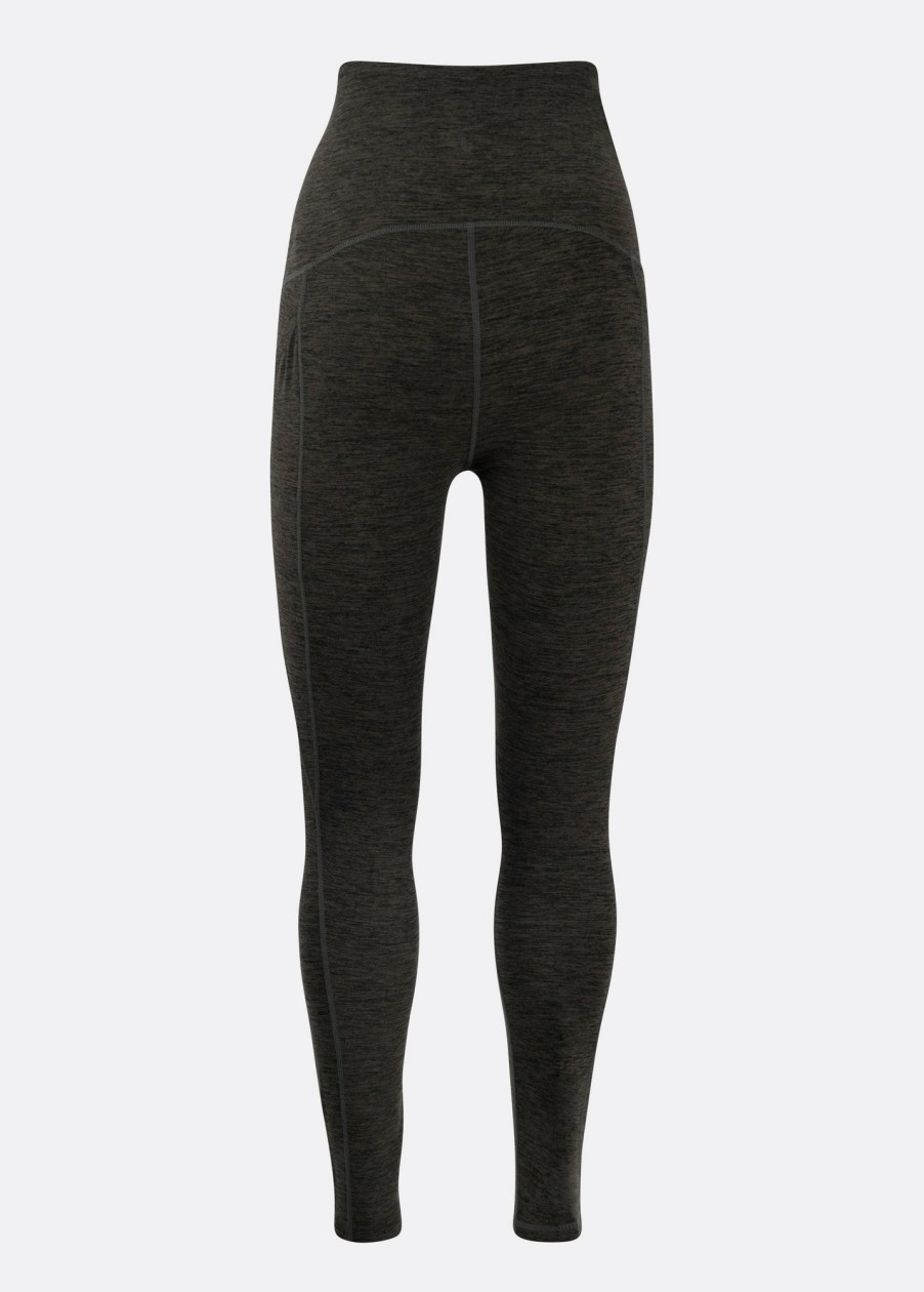 WOMEN Lole Leggings | Half Moon Maternity Leggings - Black Heather