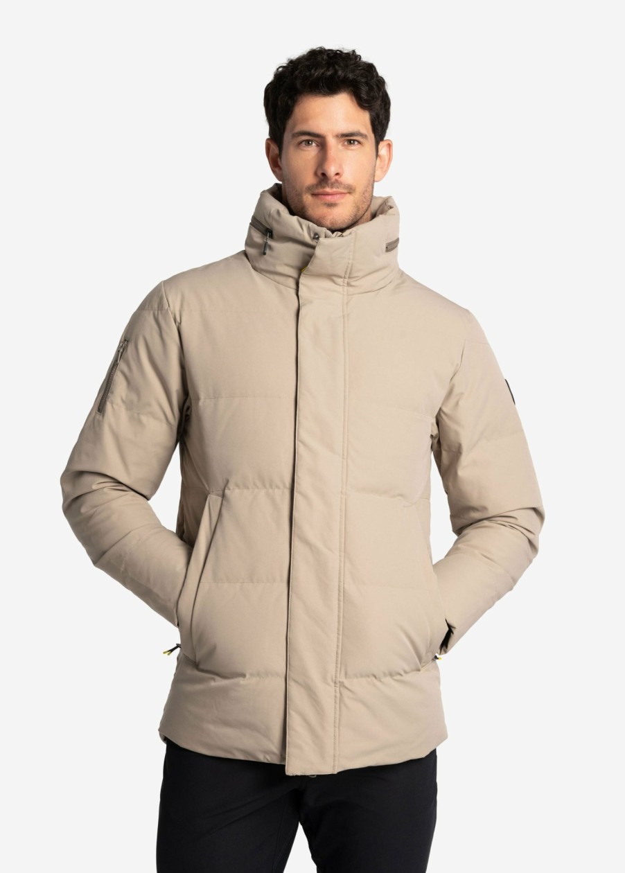 MEN Lole Winter Jackets | Whistler Mid- Weight Down Jacket - Sandstone