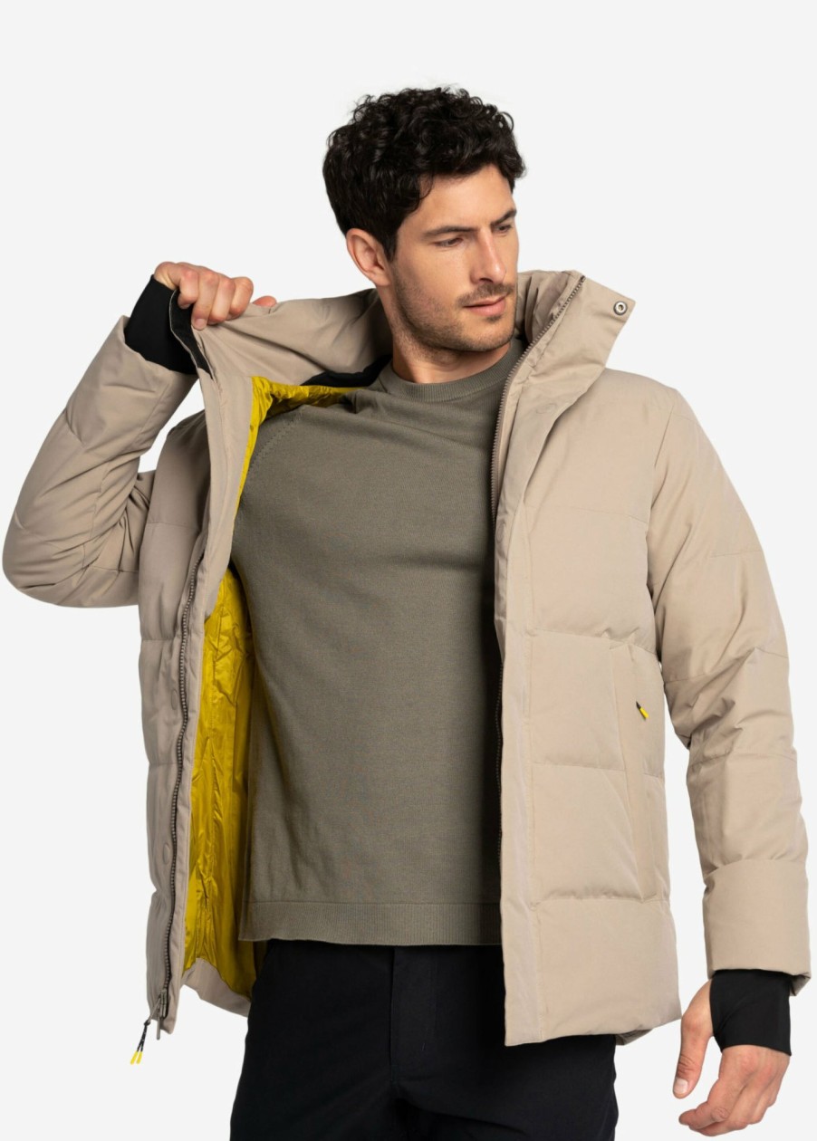 MEN Lole Winter Jackets | Whistler Mid- Weight Down Jacket - Sandstone