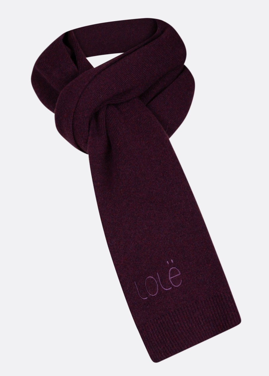 WOMEN Lole Skiing | Everyday Merino Wool Scarf - Plum