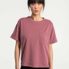 WOMEN Lole Tees & Tanks | Effortless Cotton Tee - Thistle