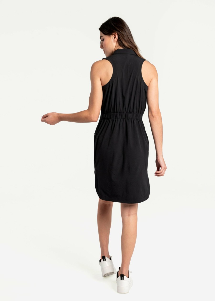 WOMEN Lole Dresses & Jumpsuits | Momentum Shirt Dress - Black