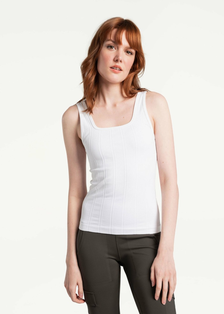 WOMEN Lole Tees & Tanks | Asana Tank Top - White