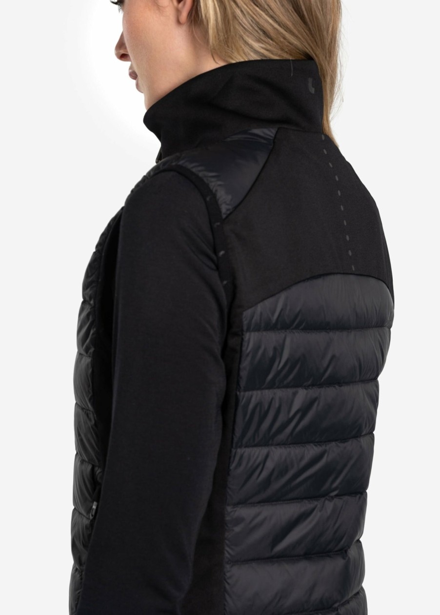 WOMEN Lole Mid-season Jackets | Just Insulated Vest - Black