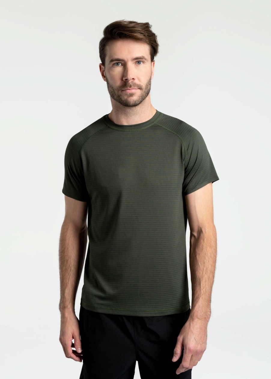 MEN Lole T-shirts & Hoodies | Jasper Short Sleeve - Kombu