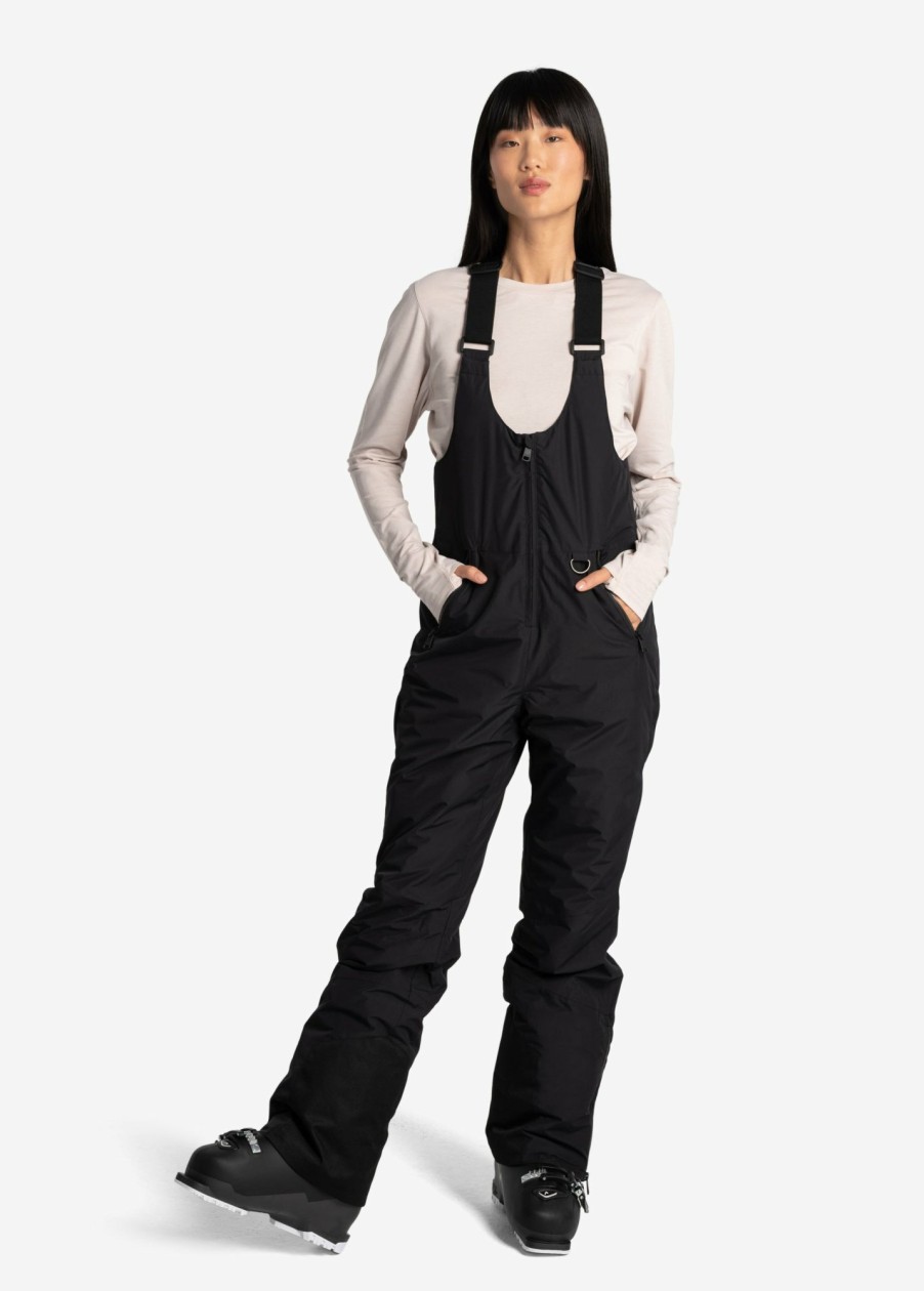 WOMEN Lole Outerwear | Cypress Insulated Snow Bib Pants - Black