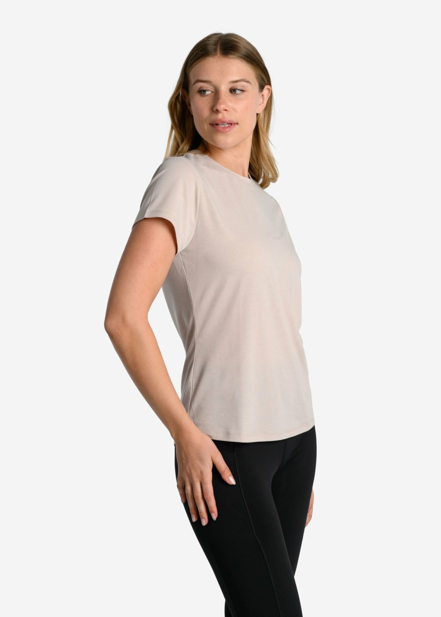 WOMEN Lole Tees & Tanks | Performance Wool Moisture- Wicking Short Sleeve - Abalone