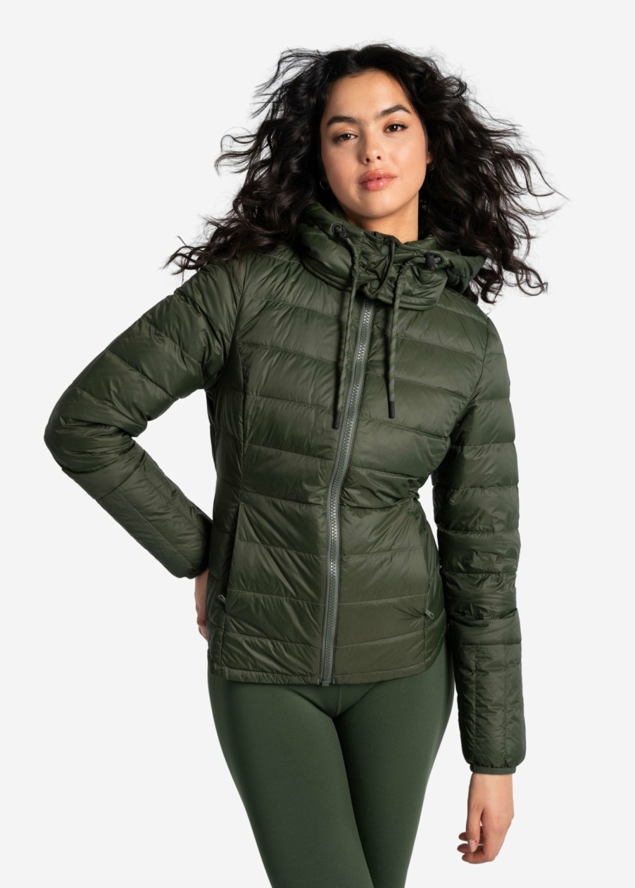 WOMEN Lole Mid-season Jackets | Emeline Down Jacket - Kombu