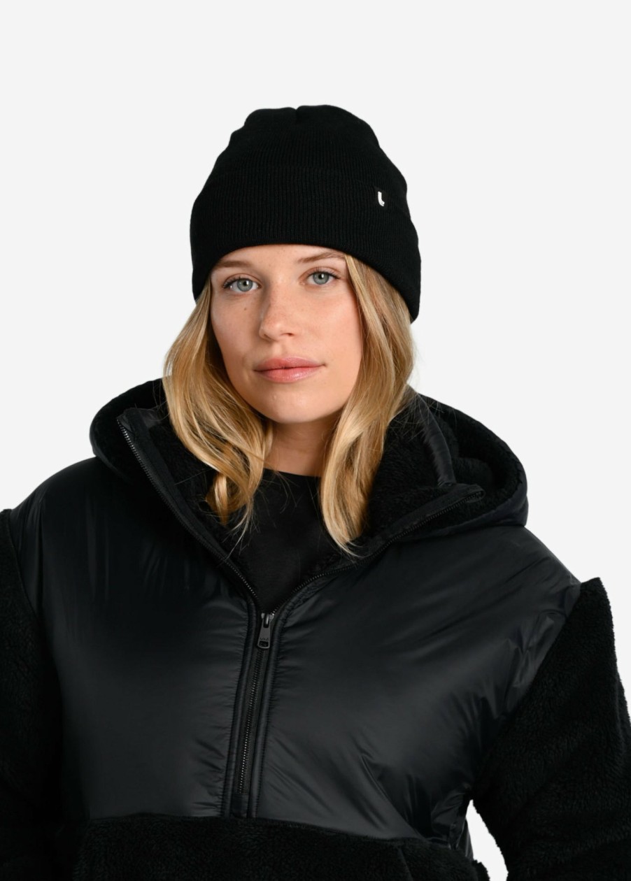 WOMEN Lole Outerwear | Everest Slouchy Beanie - Black