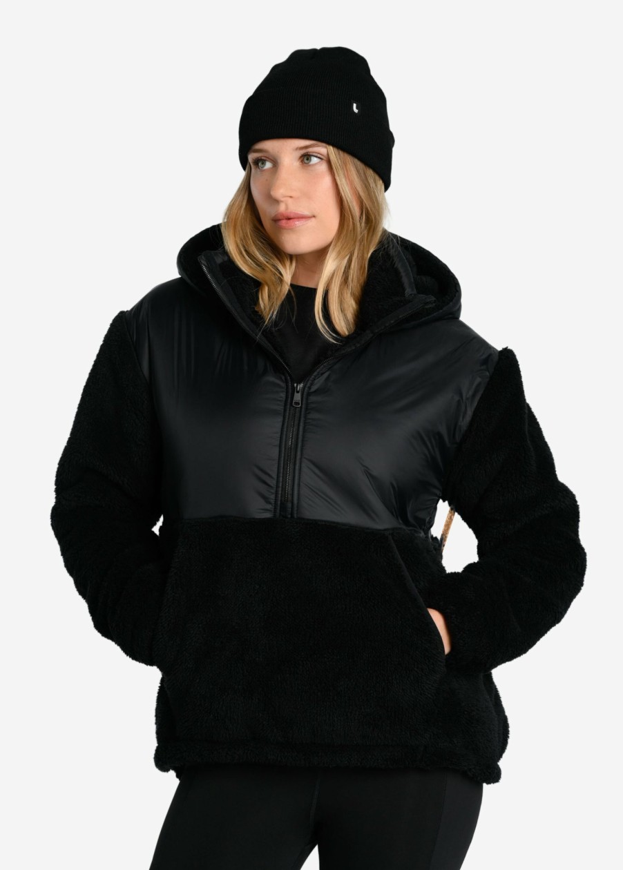 WOMEN Lole Outerwear | Everest Slouchy Beanie - Black