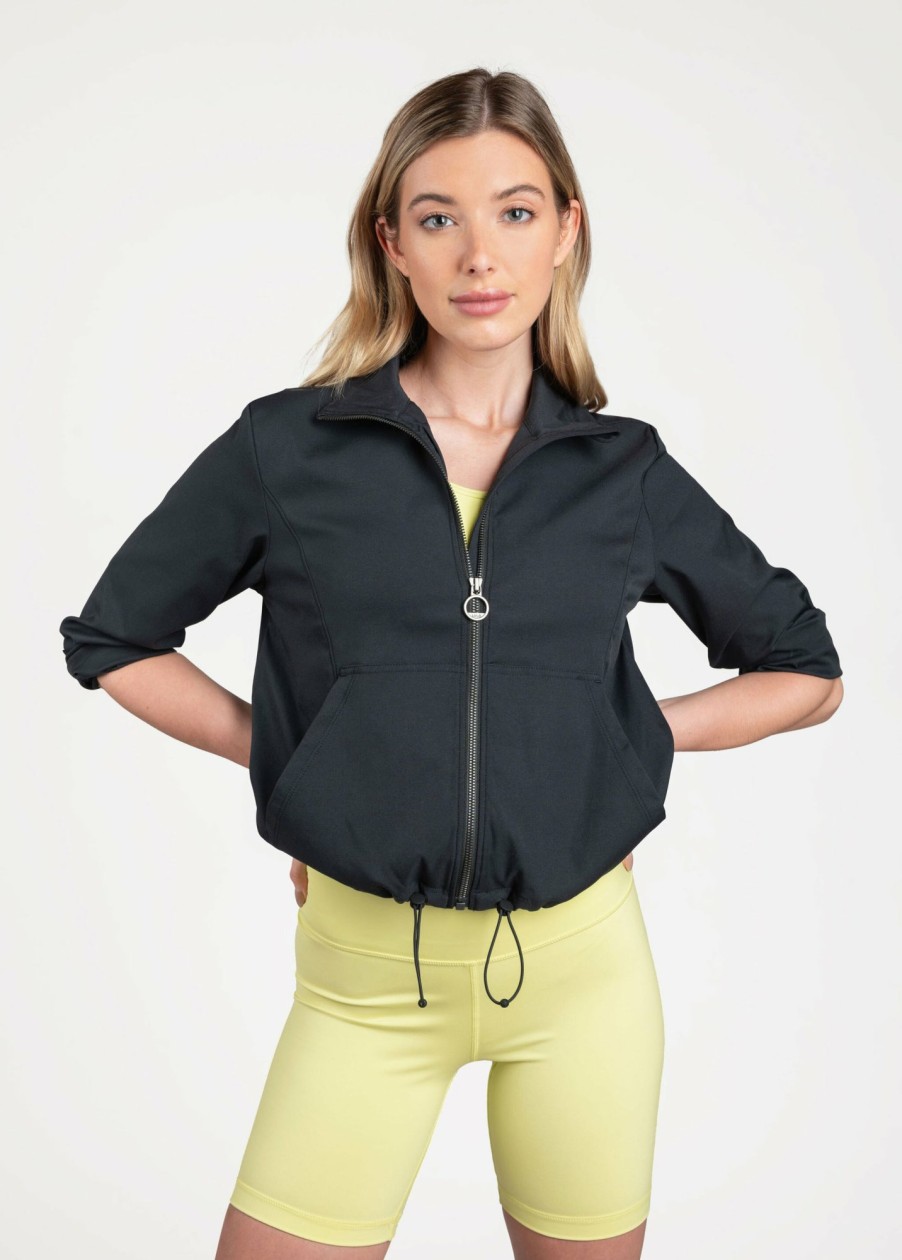 WOMEN Lole Mid-season Jackets | Travel Jacket - Black