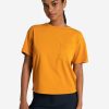 WOMEN Lole Tees & Tanks | Effortless Cotton Tee - Inca Gold