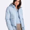 WOMEN Lole Winter Jackets | Kylee Synth Down Jacket - Fog Blue