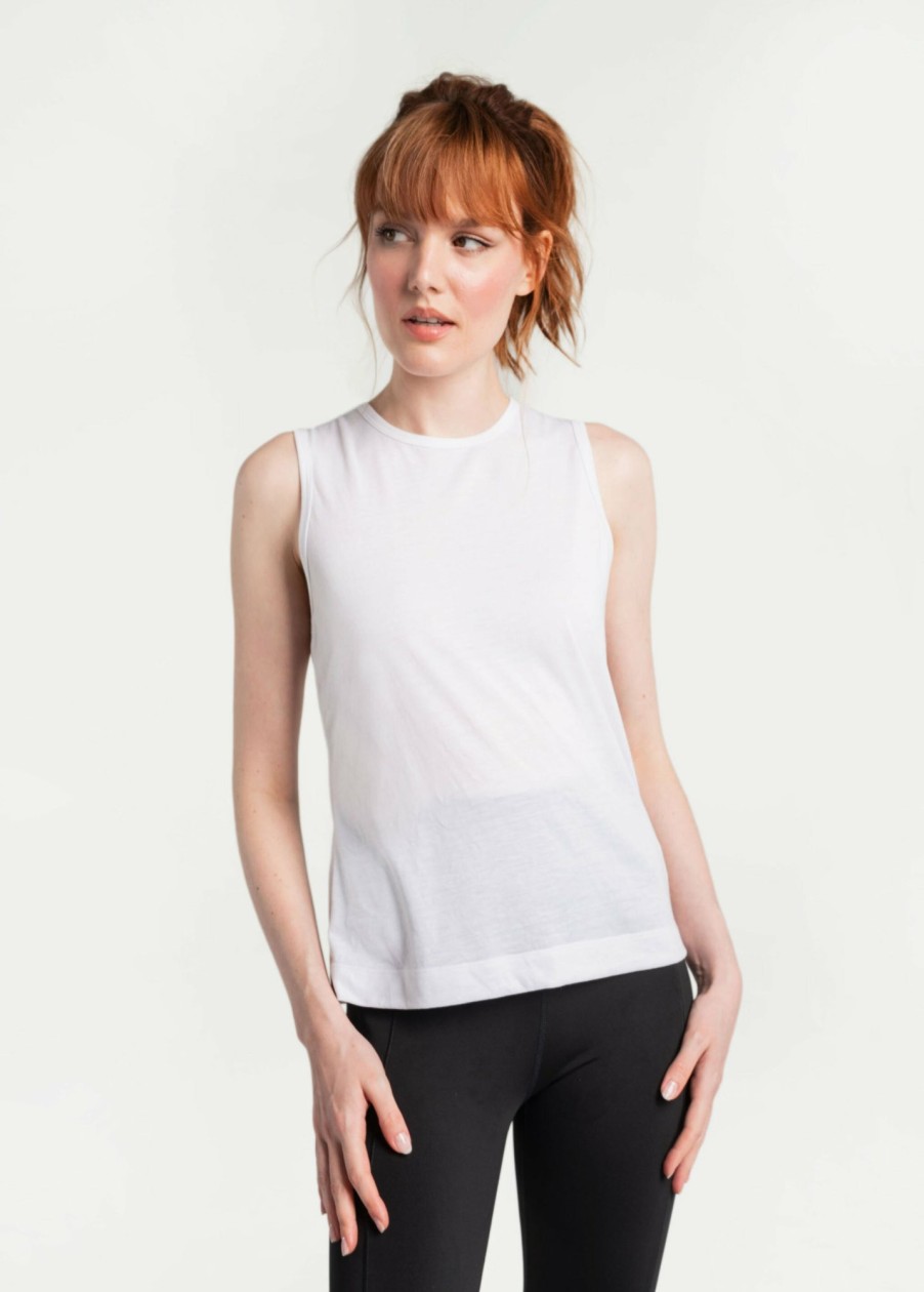 WOMEN Lole Tees & Tanks | Everyday Tank Top - White