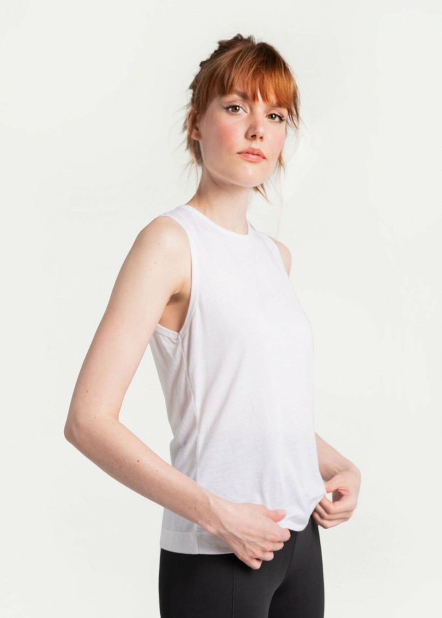 WOMEN Lole Tees & Tanks | Everyday Tank Top - White