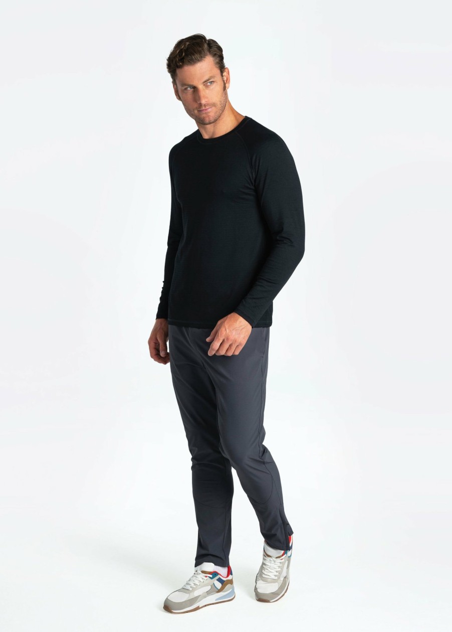 MEN Lole T-shirts & Hoodies | Jasper Long Sleeve - Black