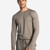 MEN Lole T-shirts & Hoodies | Riley Pullover - Desert Green