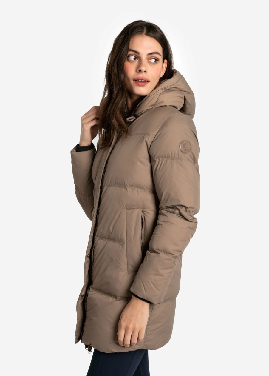 WOMEN Lole Winter Jackets | The Classic Vegan Down Jacket - Fossil