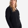 WOMEN Lole Hoodies & Sweaters | Ottoman V- Neck Pullover - Black