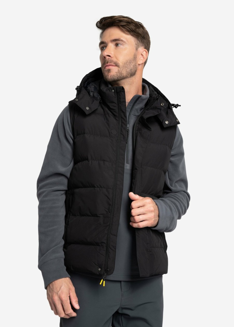 MEN Lole Mid-season Jackets | Odin Down Vest - Black