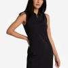 WOMEN Lole Fitness & Running | Step Up Polo Dress - Black