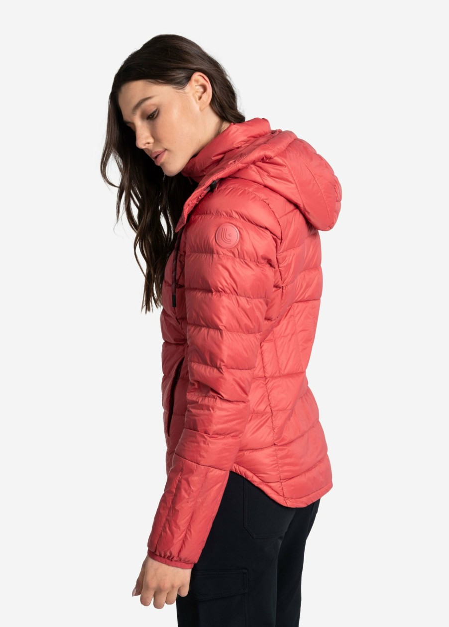 WOMEN Lole Mid-season Jackets | Emeline Down Jacket - Cerise