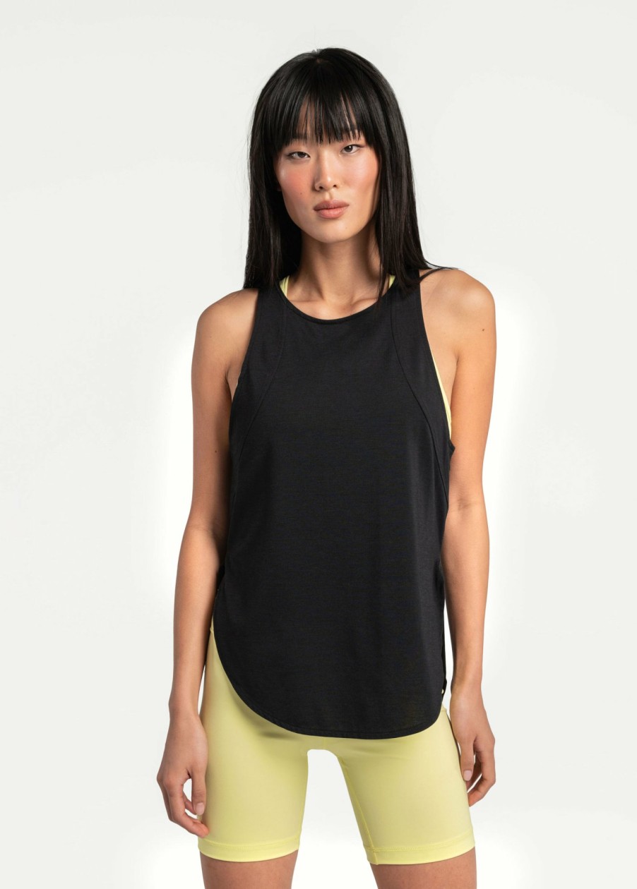 WOMEN Lole Tees & Tanks | Performance Wool Tank Top - Black