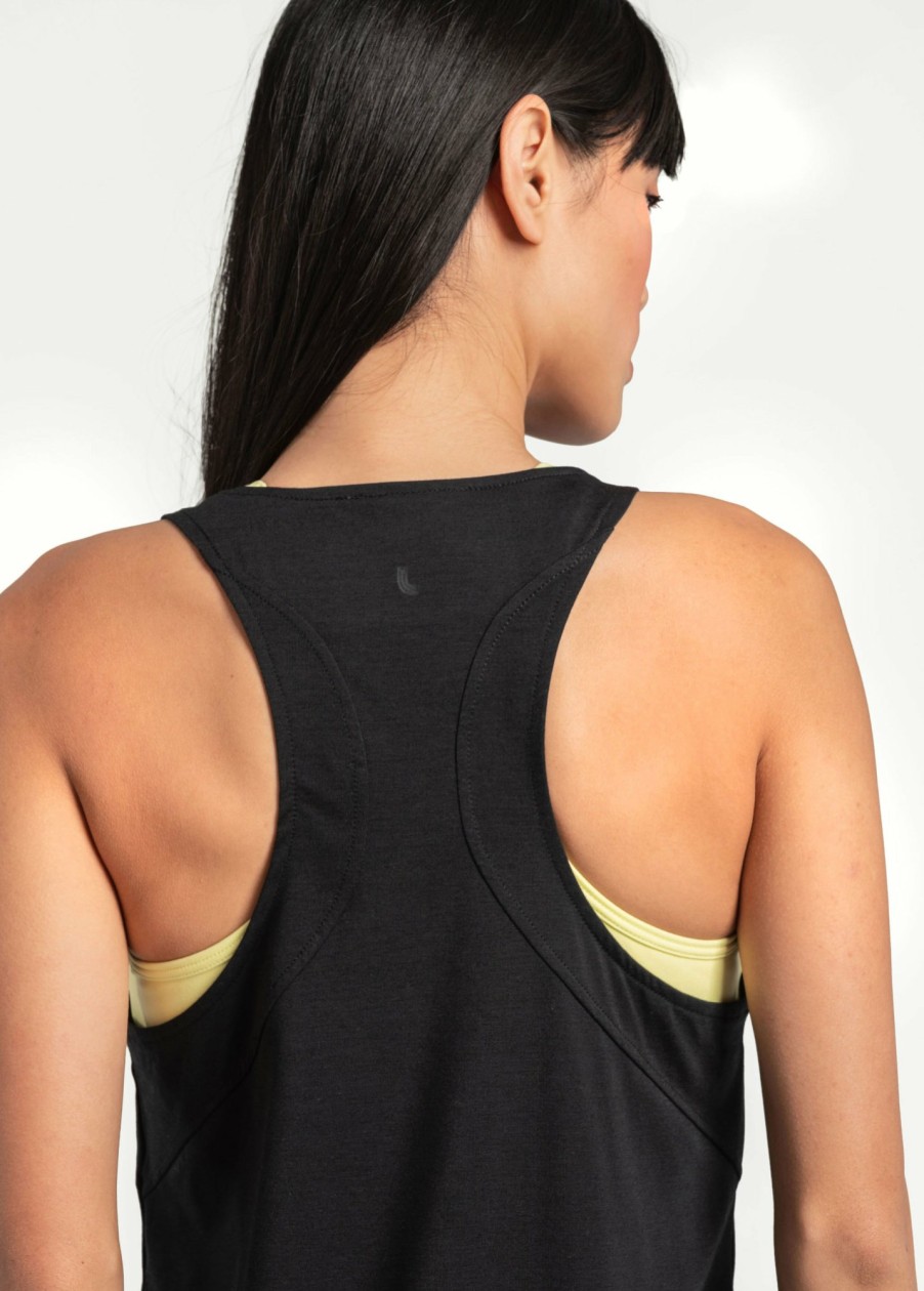 WOMEN Lole Tees & Tanks | Performance Wool Tank Top - Black