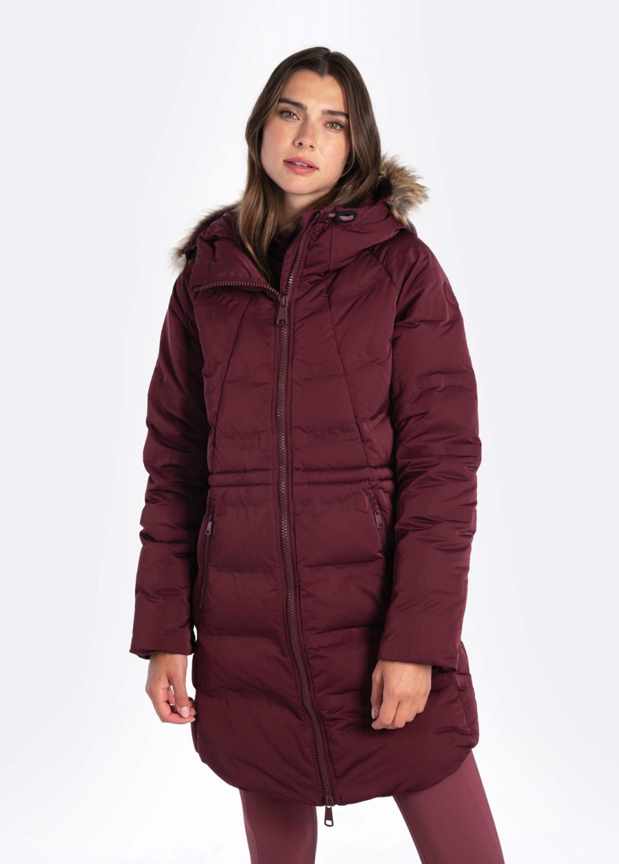 WOMEN Lole Winter Jackets | Katie Down Jacket - Plum