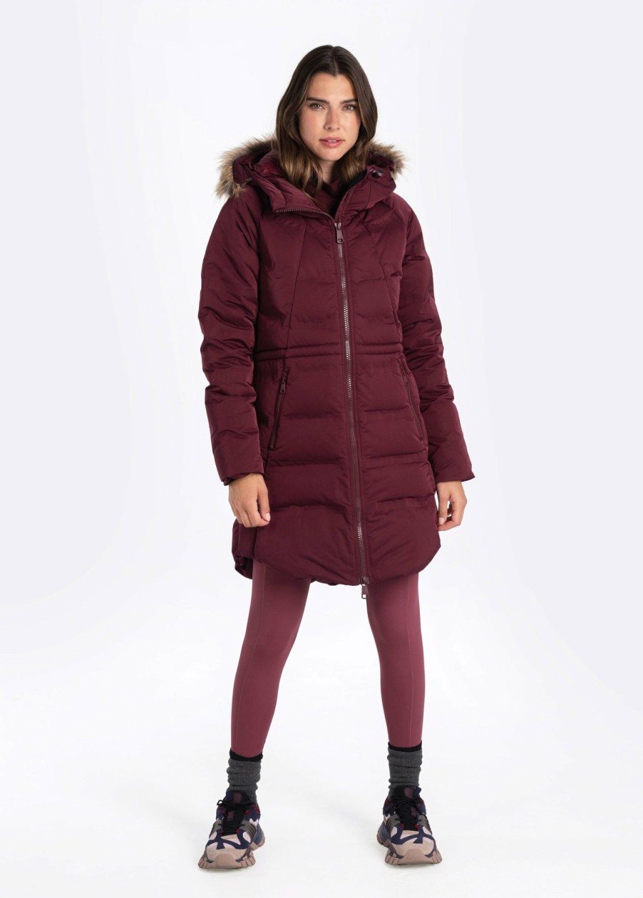 WOMEN Lole Winter Jackets | Katie Down Jacket - Plum