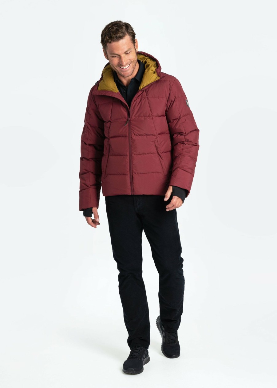 MEN Lole Winter Jackets | Odin Down Jacket - Truffle