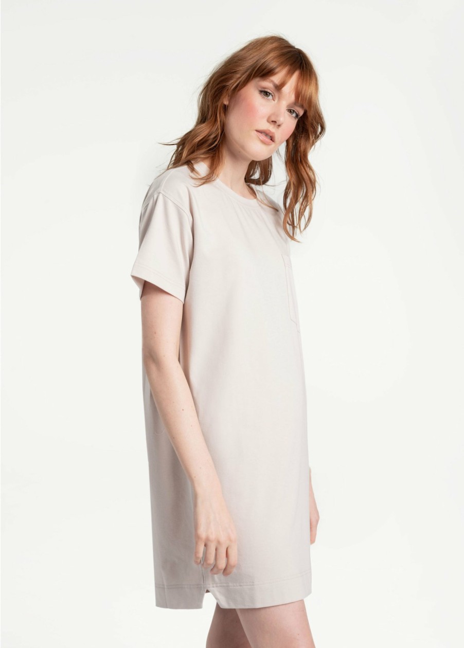 WOMEN Lole Dresses & Jumpsuits | Effortless Cotton Dress - Abalone