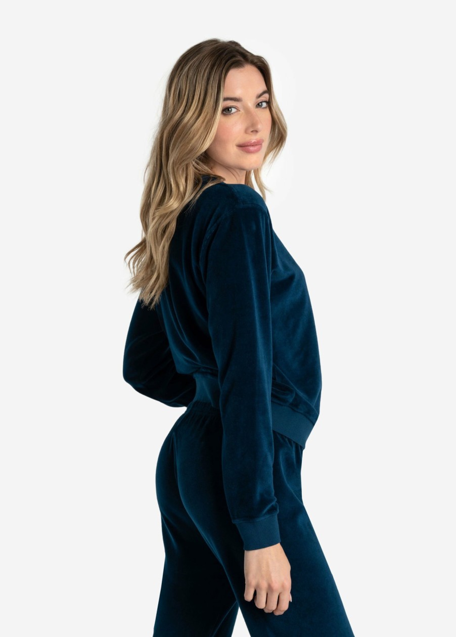 WOMEN Lole Hoodies & Sweaters | Lole Edition Velour Long Sleeves - Outerspace