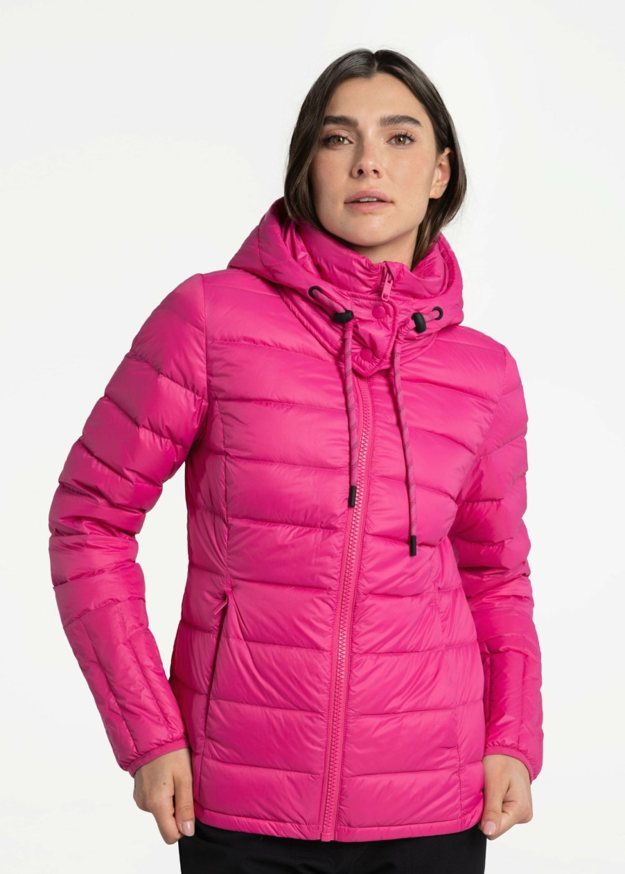 WOMEN Lole Mid-season Jackets | Emeline Down Jacket - Rhubarb