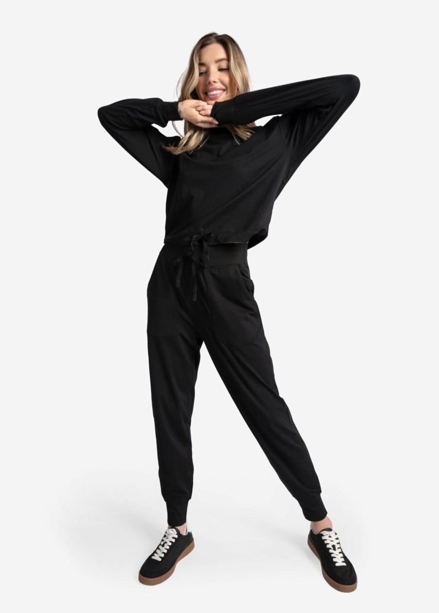 WOMEN Lole Loungewear | Om Tech Joggers - Black