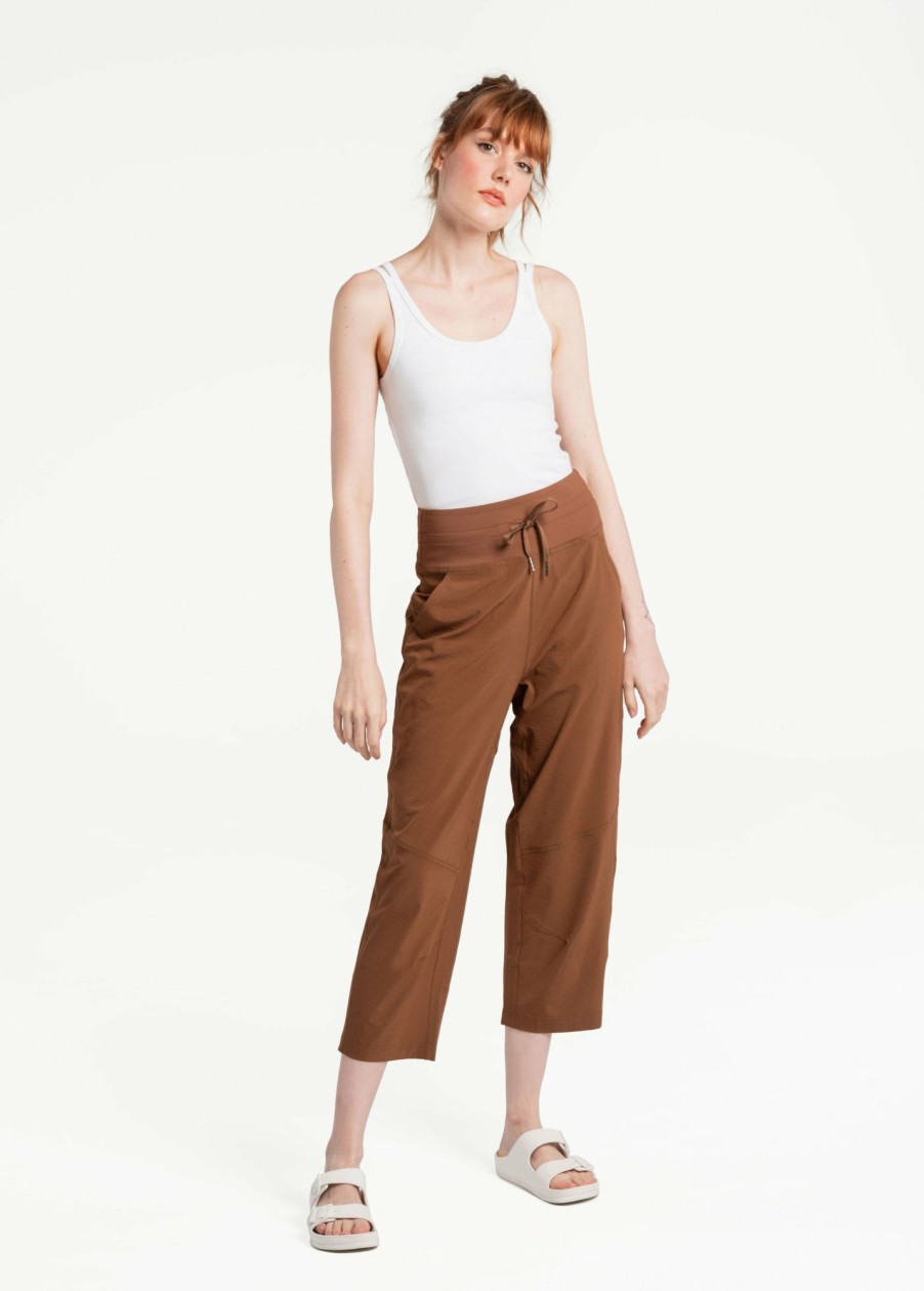 WOMEN Lole Joggers & Pants | Momentum Crops - Black Walnut